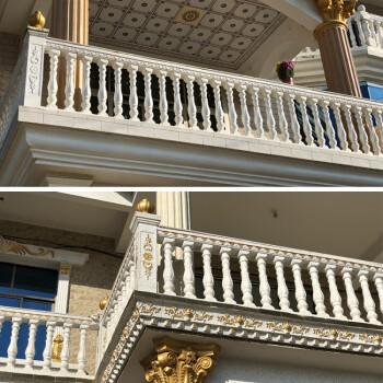 栏杆模具 罗马柱别墅阳台护栏模型厂家直销现浇欧式罗马柱模具塑钢